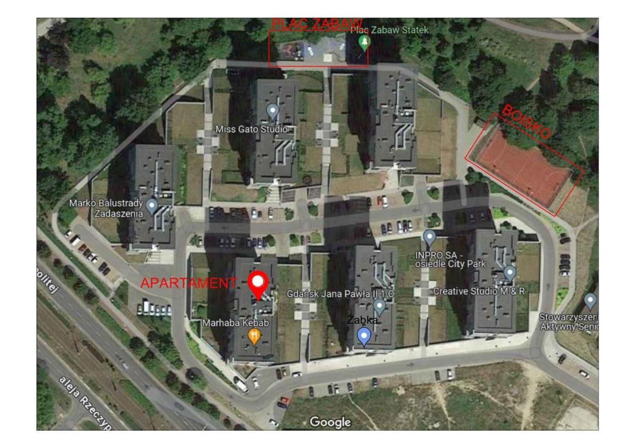 Apartament City Park Gdansk Lejlighed Eksteriør billede